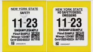 DMV Debuts New Inspection Stickers [upl. by Eiclud]