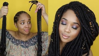 ACCESSORIZE YOUR LOCS LIKE AN IG GIRL  CROCHET GODDESS LOCS TUTORIAL [upl. by Anigger]