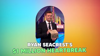 Ryan Seacrests HeartWrenching Moment on Wheel of Fortune 1 Million Dream Slip Away [upl. by Hsiri]