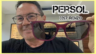 Óculos Persol 3357 Renzo Cor Marsala verbim persol [upl. by Pirali]