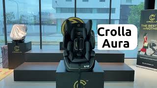 ExtraProtection Booster Car Seat  Crolla Aura [upl. by Llerahs414]