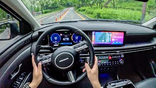 The New 2025 Hyundai Tucson Hybrid FACELIFT POV Test Drive [upl. by Tymes]