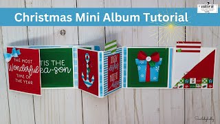 Get Ready for a CHRISTMAS to Remember with This Mini Album Tutorial [upl. by Liv]