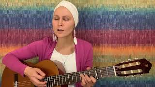 Om Tryambakam  Mahamrityunjaya Mantra Guitar chords  Deva Premal amp Miten version Om Triambakam [upl. by Luckin]