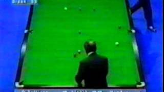 Stephen Hendry 147 v Ronnie O Sullivan Maximum Break In Snooker [upl. by Nicko109]