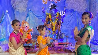 Majha Papa ni Ganpati Anla 🙏🏻 ganpati dance youtube viral majhabappa ganpatibappamorya [upl. by Adnot]