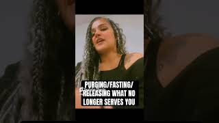 PURGINGFASTINGRELEASING WHAT NO LONGER SERVES YOU viralvideo spirituality fasting reset heal [upl. by Matless]