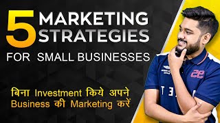 101 Marketing Strategies Guaranteed To Grow ANY Business [upl. by Anikes]