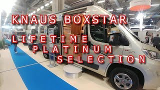 KNAUS BOXSTAR LIFETIME PLATINUM SELECTION MODELLJAHR 2018 KASTENWAGEN SUISSE CARAVAN SALON 2017 [upl. by Edahc460]