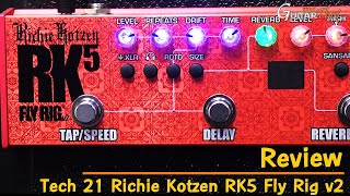 รีวิว Tech 21 Richie Kotzen RK5 Signature Fly Rig v2 [upl. by Elinnet]