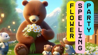 quotLearn to Spell Flower  Easy Spelling for Kidsquot [upl. by Eizzik]