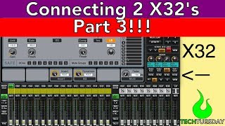 Routing a Behringer X32 and X32Rack  Front of House and Monitors  AscensionTechTuesday  EP088 [upl. by Cornall]