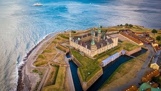 Hamlets Kronborg Castle  Helsingør  Elsinore  Denmark  4K [upl. by Gardell501]