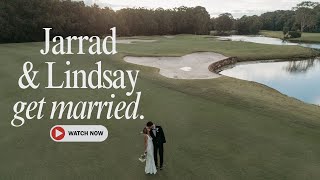 Jarrad amp Lindsay  Teaser  Noosa Springs Golf Resort [upl. by Tyree]