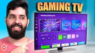 SAMSUNG QN90C  A MELHOR TV 4K para JOGAR com CONSOLE  144hz  GAMEPASS [upl. by Zetram447]