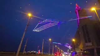 Blackpool Illuminations 2024 hyperlapse [upl. by Herwick]