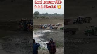 JCB tractor 10 tractor tilwadi JCB khudai JCB se funny comedy automobile 10 tractor video [upl. by Neerak]