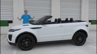 I Cant Believe The Range Rover Evoque Convertible Costs 70000 [upl. by Dlabihcra]