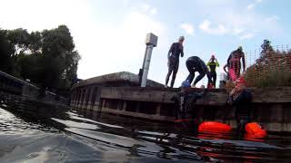 PACTRAC Nene swim  Cotterstock To Bluebell Lakes 2 Miles [upl. by Mackie794]