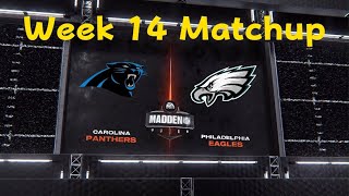 Madden NFL 25 CAR vs PHI Week 14 [upl. by Hsan]