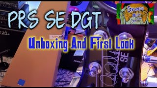 PRS SE DGT  Unboxing And First Look [upl. by Tsepmet]