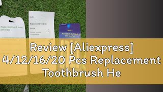 Review Aliexpress 4121620 Pcs Replacement Toothbrush Heads Compatible with OralB Braun Profes [upl. by Johansen304]