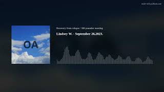 Lindsey W  September 26 2023 [upl. by Erreip]