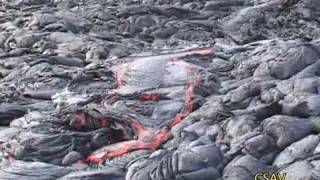 CSAV Hawaii Pahoehoe Lava on the Pali [upl. by Yanehc]