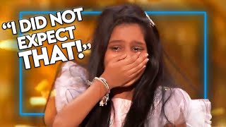 INCREDIBLE 9YearOld Singer WINS Americas Got Talent Golden Buzzer 2024 [upl. by Eiloj]