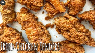 Best Crispy Fried Chicken Tenders Recipe  How To Make Fried Chicken Tenders  Farahil’s Kitchen [upl. by Bathsheeb]