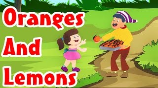 Oranges And Lemons  Nursery English Rhyme [upl. by Munroe]