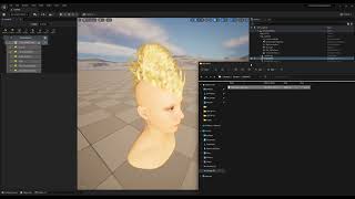 Ornatrix UE Procedural groom export [upl. by Gnihc870]