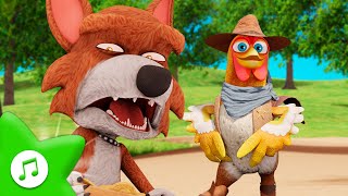 Bartolito y El Lobo 🐓🐺 CANCIONES PARA NIÑOS  La Granja de Zenón [upl. by Shelby]