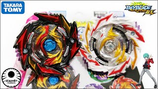 DEATH DIABOLOS amp ABYSS DIABOLOS Unboxing amp Test Battles  Random Booster Vol21 Beyblade Burst [upl. by Gimble]