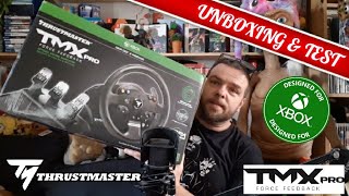 UNBOXING amp TEST du Volant Thrustmaster TMX PRO pour Xbox One  Xbox Series [upl. by Hew]