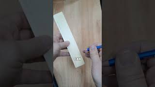 Quick Tips Draw a Parallel Line Without a Measuring Tool diy handymantools measuringtape [upl. by Neelahs371]