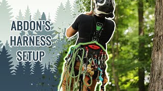 Tree Climbing Harness Setup [upl. by Milt]