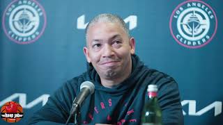 Ty Lue Reacts To The Clippers 1st Win Of The Year 109104 vs Nuggets HoopJab NBA [upl. by Hatti15]