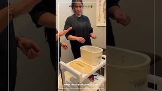 Paraffin wax bath treatment is perfect for relieving wrist pain [upl. by Ynej]