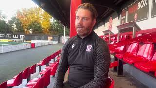 INTERVIEW  Max Mitchell on Chatham Town 22 Potters Bar Town [upl. by Safoelc328]