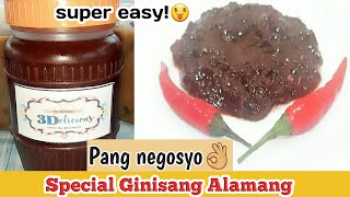 How to Cook Ginisang Bagoong Alamang  Easy Ginisang Alamang Pang Negosyo  Sauteed Shrimp Paste [upl. by Ibbison]