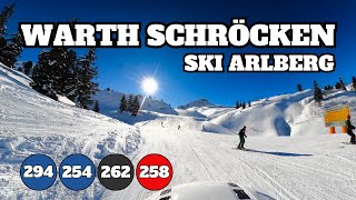 SKI ARLBERG  WARTH SCHRÖCKEN [upl. by Nelra]