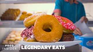 Peter Pan Makes The Best Doughnuts In Brooklyn  Legendary Eats [upl. by Brass]