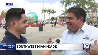 MiamiDade Youth Fair returns with new rides and food [upl. by Tessil987]