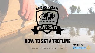 How To Set A Trotline  Mossy Oak University [upl. by Vinson]