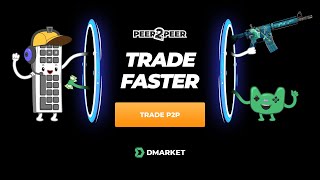 How to buy skins using DMarkets P2P feature [upl. by Hakym]