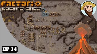 Factorio  Space Age Vulcanus  Tungsten Production  Part 14 [upl. by Cir737]