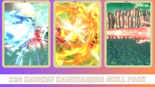 Xenoverse 2 mods  X20 Kaioken Kamehameha Skill Pack [upl. by Nnayrrehs710]