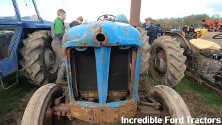 1961 Fordson Super Major 36 Litre 4Cyl Diesel Tractor 54 HP [upl. by Nilam772]