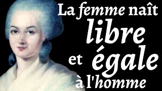 Livre audio intégral Olympe de Gouges Déclaration des droits de la femme et de la citoyenne 1791 [upl. by Siver]